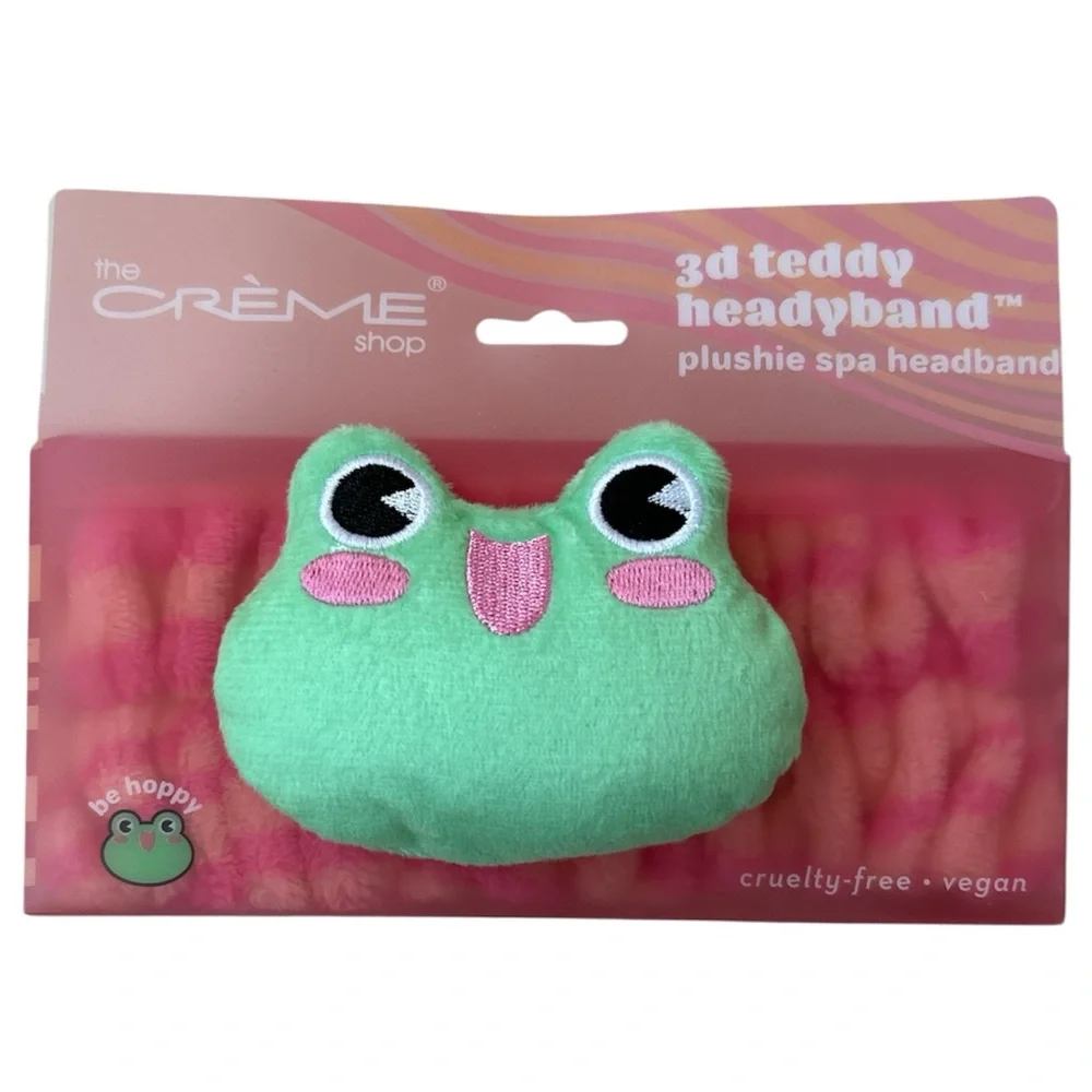 The Creme Shop - Be Hoppy 3D Teddy Headband Plushie Spa Headband NWT